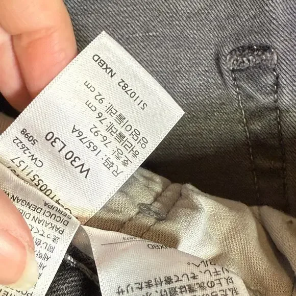 Levi's Men's 512™ Slim Taper Destressed Eco Performance Jeans 30x30 $70 - Picture 8 of 8